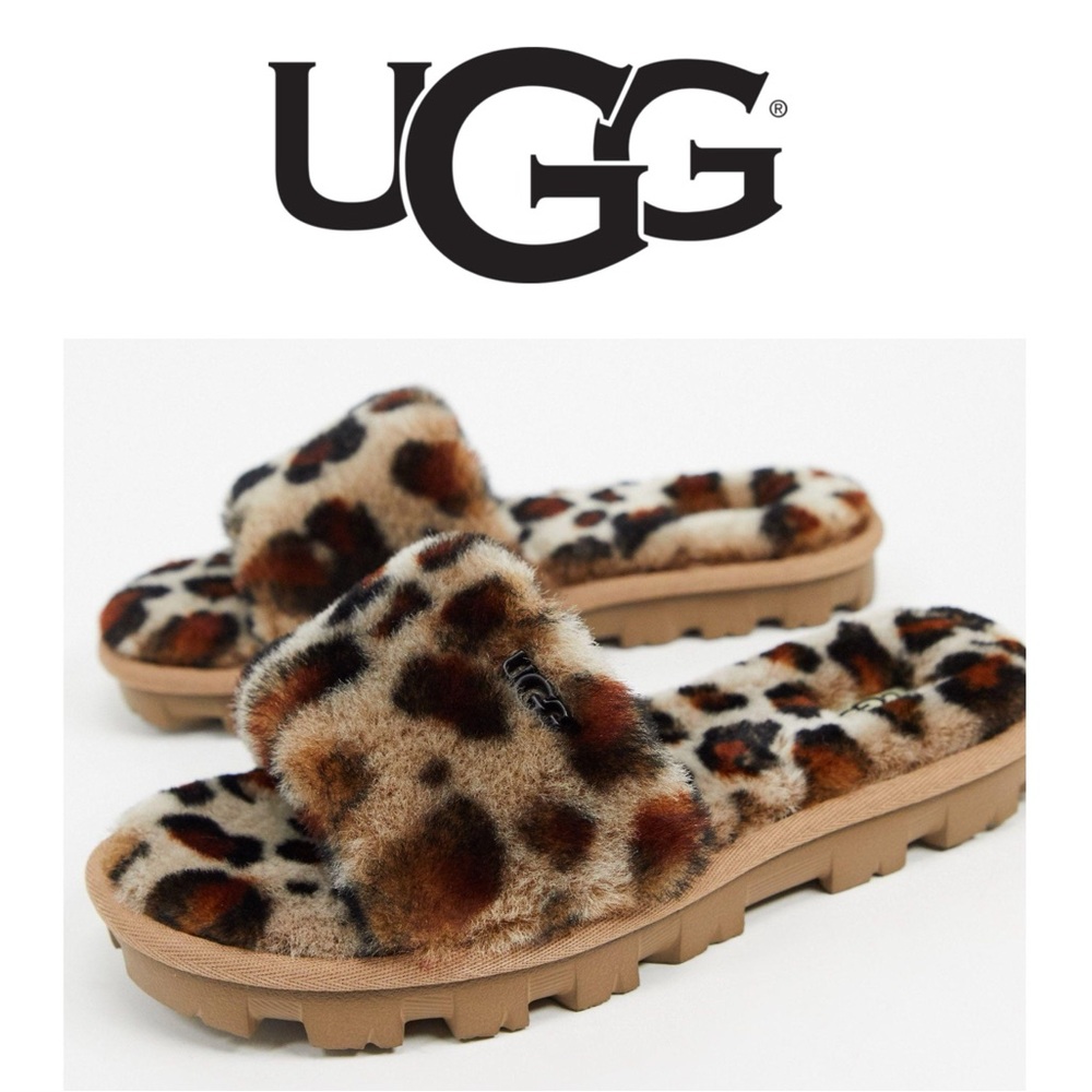 UGG Cozette Slides - Leopard (RARE)